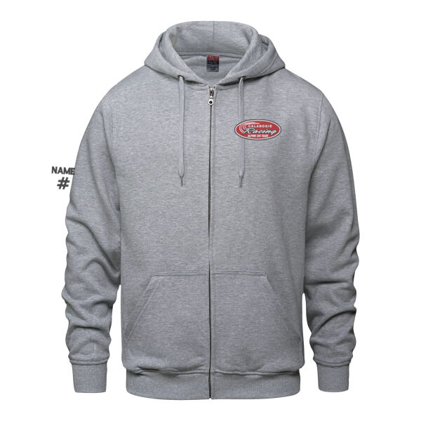 Surfer Unisex Classic Emblem Embroidered Full Zip Thumbnail